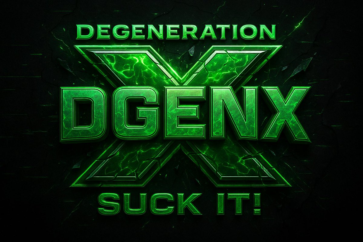 JugsOnX's tweet photo. ⚡️ FAIR-LAUNCH MAYHEM ⚡️

DGENX just smashed onto Solana—no dev bag, no rugs, pure DX-level chaos.

Tap the link, ape in, then ➡️ RETWEET / LIKE / DM to every degen you know!

https://t.co/j6z63w5Ruv

#DGENX #DegenerationX #FairLaunch #NoRug #Solana #MemeCoin #PumpFun #CryptoTwitter #AltcoinSeason #ShitcoinSeason #DX #WWE #Web3 #DeFi #NFT #SOLSummer #FOMO #Retweet #Like #Shar