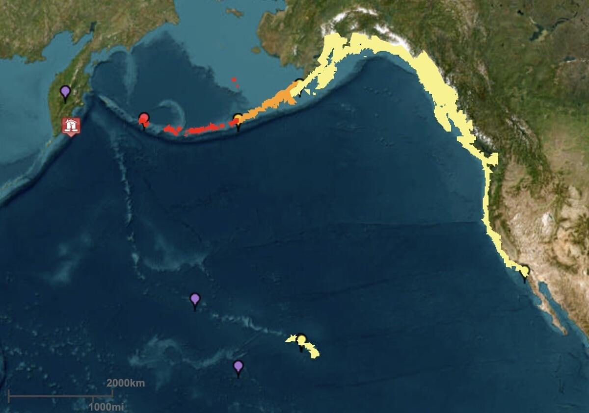 RadarAustral_'s tweet photo. 🇷🇺| AHORA: Un terremoto de magnitud 8,7 sacudió la península rusa de Kamchatka este miércoles, según el USGS. Se emitieron alertas de tsunami para Rusia, Japón, Alaska, Hawái, la costa oeste de EE.UU. y Canadá. Es el sismo más fuerte registrado a nivel mundial desde 2011.