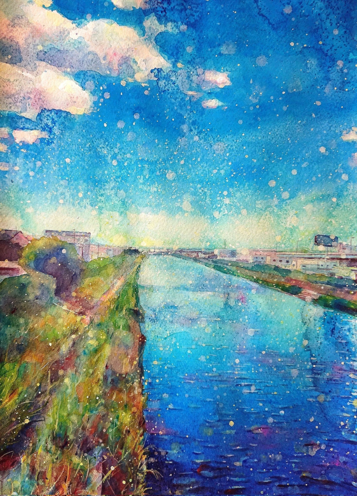 アクリル画 - Search / X