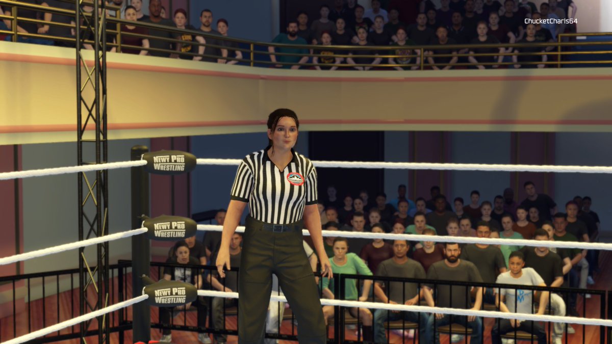 First commissioned arena done and ready!
What a wonderful project to kick off this journey — and as a special touch, it even includes a referee inspired by Hannah one of the refs from Newy Pro.
Huge thanks to the person who trusted me with this one 🙌