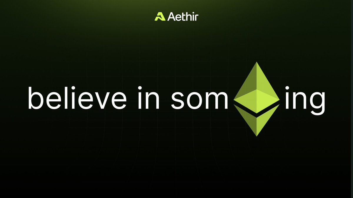 believe in somETHing ♢

Happy 10th, Ethereum 💚
