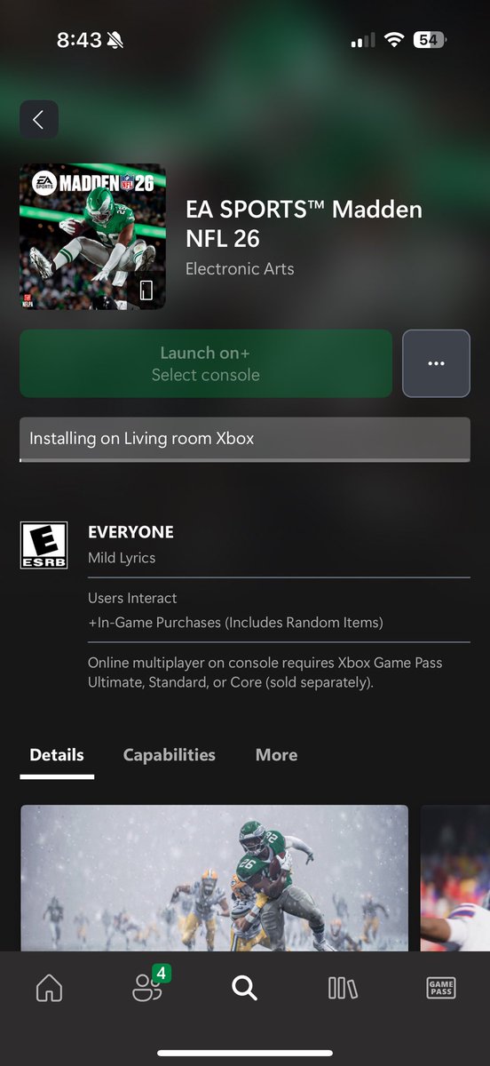 Dreday19_'s tweet photo. @Zirksee Tell people on Xbox to use the app &amp; go to this one https://t.co/ISYWViPePH