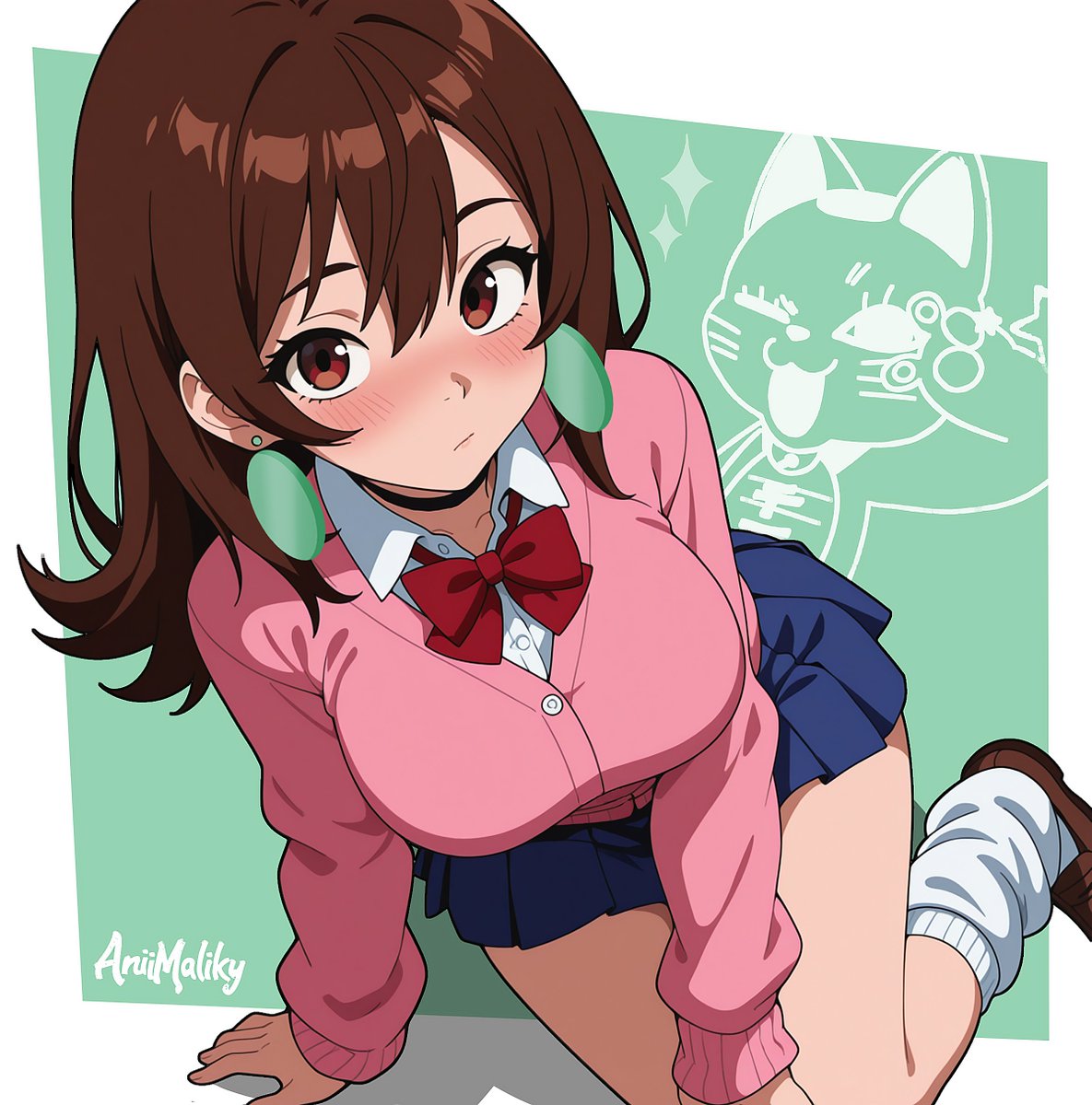 AniiMaliky's tweet photo. Brace yourself, Momo. The chaos is just getting started.!

#Dandadan #MomoAyase #fanart https://t.co/mYkIABk3rV