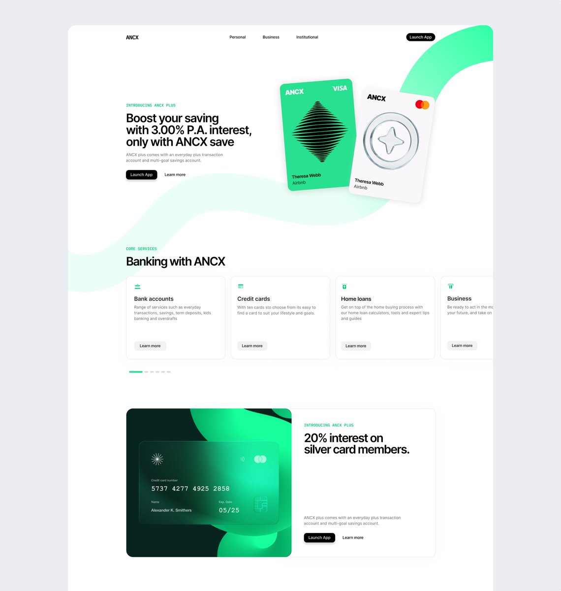 rahulluthra22's tweet image. Recent landing page work ✨