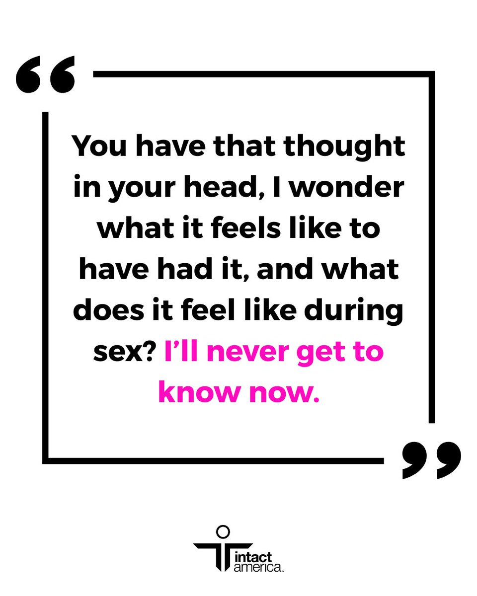 When men speak up about being circumcised—or about how it may have affected the function of their penis—they’re met with silence, or worse, contempt.

There’s a collective fear that if male child genital cutting is understood as a violation, then accountability is owed.