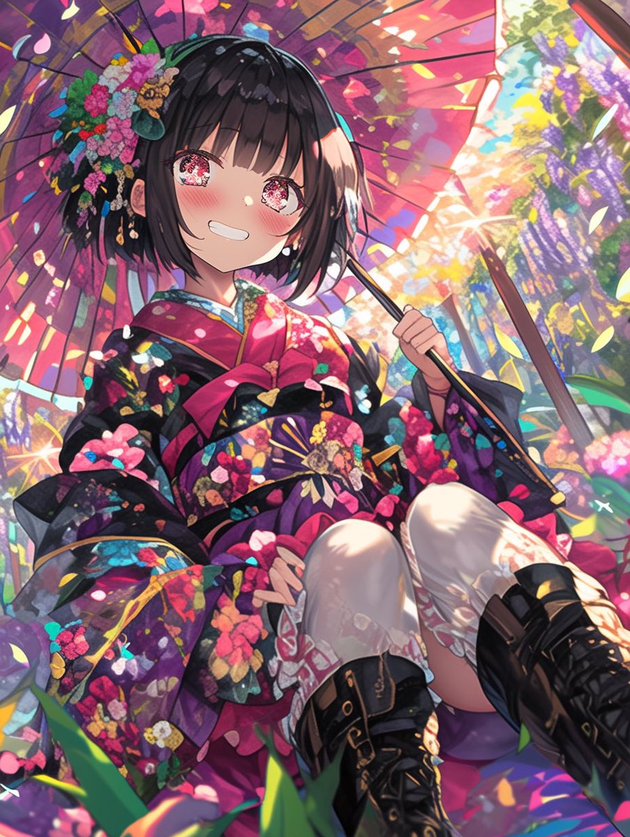 【F4号】Emotion-感情-《現代アート-イラスト》 miwa | AIイラスト・音楽 on X: 