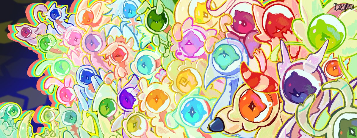 harajuno_'s tweet image. Mass attack! im tapping out now &amp;lt;3
It was fun! 
#artfight