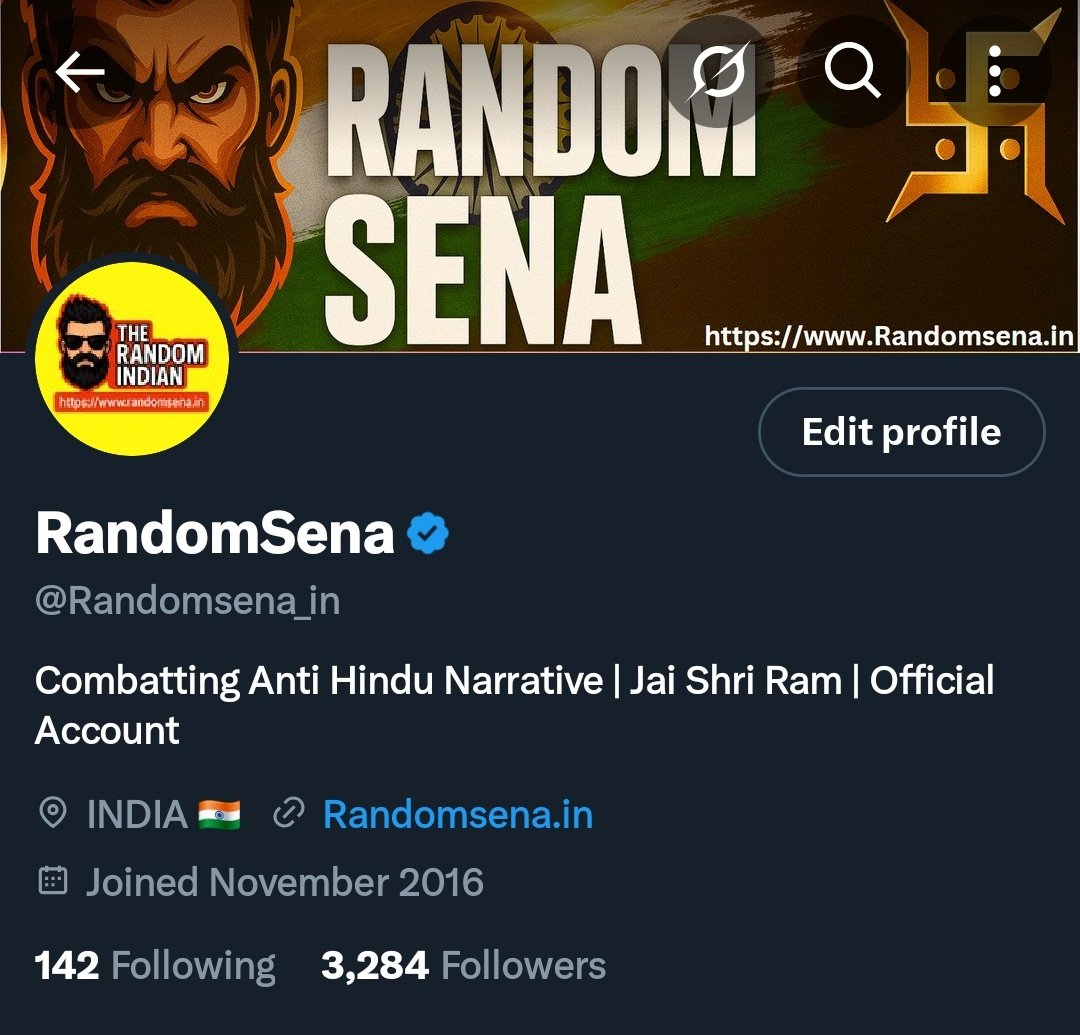 5000 रामभक्त पूरे होते ही,
2 अधर्मी सीधे सलाखों के पीछे होंगे।

"शेयर करो, फ़ॉलो करवाओ।"

🚩 जय श्री राम 🚩