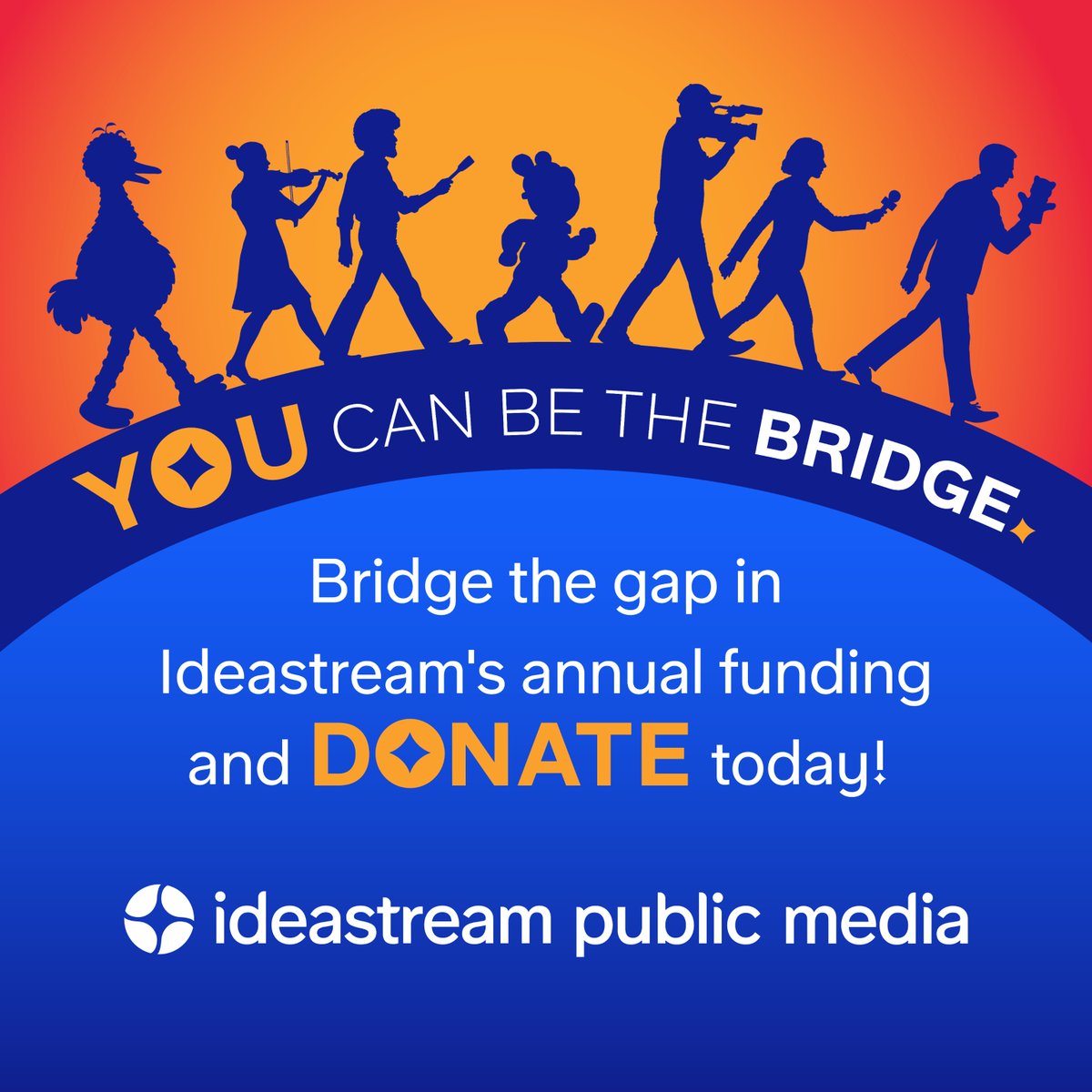 We may be defunded, but we are not deleted! Despite the recent federal funding gap for public media, you can be the bridge to WVIZ's future. ✨ Donate at ideastream.org/donate.