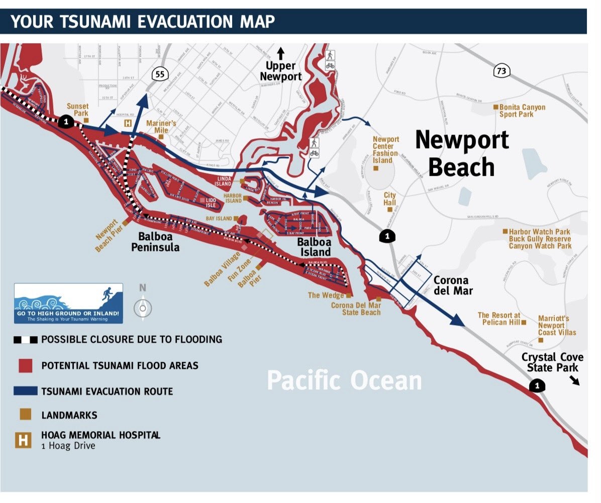 Tsunami Watch Notification

The Newport Beach Fire Department is monitoring a Tsunami Watch issued by the National Tsunami Warning Center following a magnitude 8.7 earthquake near the coast of Russia.

At this time, there is no immediate threat to the Newport Beach coastline.