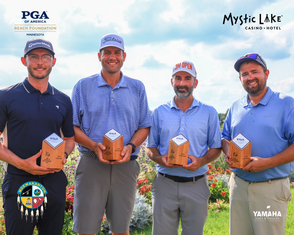 2025 Minnesota PGA/Mystic Lake Foundation Champions 
Professional - Thomas Campbell 68-66-134 (-10)
Amateur - Grant Exsted 71-67-138 (-6)
Team Co-Champions - Fessler/Lemke/Ronning/Wolf &amp; Smed/Burleson/Strusz/Exsted