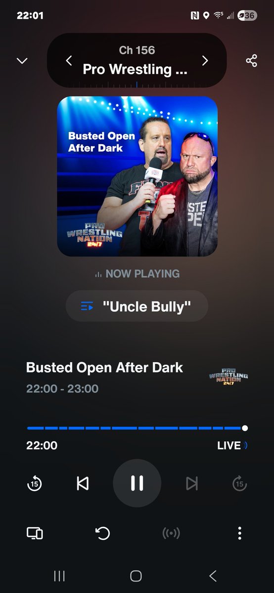 JohnInSJersey (@johninsjersey) on Twitter photo Uncle <a href="/bullyray5150/">Bully Ray</a> Time! On <a href="/BustedOpenRadio/">SiriusXM Busted Open</a> ! Dirty Jersey One Legged Ass Kicking Champion Chapter Checking In. Shout Out Always to my <a href="/NationsCorner/">The Nations Corner</a> Crue! Stay Safe West Side and Hawaii Nation Members. Uncle <a href="/bullyray5150/">Bully Ray</a> Time! On <a href="/BustedOpenRadio/">SiriusXM Busted Open</a> ! Dirty Jersey One Legged Ass Kicking Champion Chapter Checking In. Shout Out Always to my <a href="/NationsCorner/">The Nations Corner</a> Crue! Stay Safe West Side and Hawaii Nation Members.