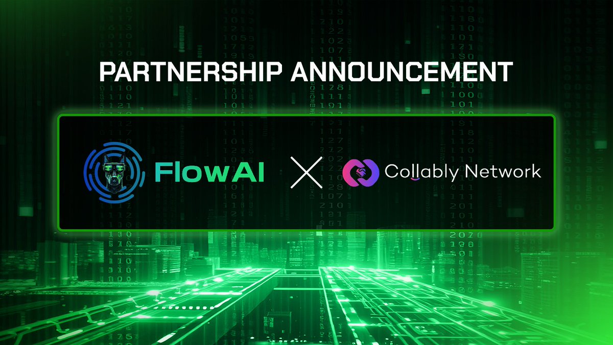 FlowAI (@flowaihub) on Twitter photo 🤝 #FlowAI × Collably Network
We're excited to join forces with <a href="/CollablyNetwork/">Collably Network</a> — a dynamic platform connecting projects with real opportunities.
Together, we’re bridging DeFi innovation with powerful collaboration tools to unlock new synergies across the Web3 ecosystem. 🌐 🤝 #FlowAI × Collably Network
We're excited to join forces with <a href="/CollablyNetwork/">Collably Network</a> — a dynamic platform connecting projects with real opportunities.
Together, we’re bridging DeFi innovation with powerful collaboration tools to unlock new synergies across the Web3 ecosystem. 🌐