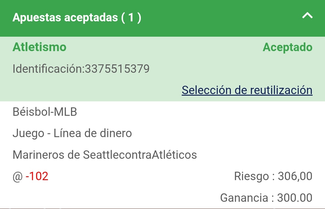 Oakland ML si la ven tarde metanle en vivo 🫡🍀