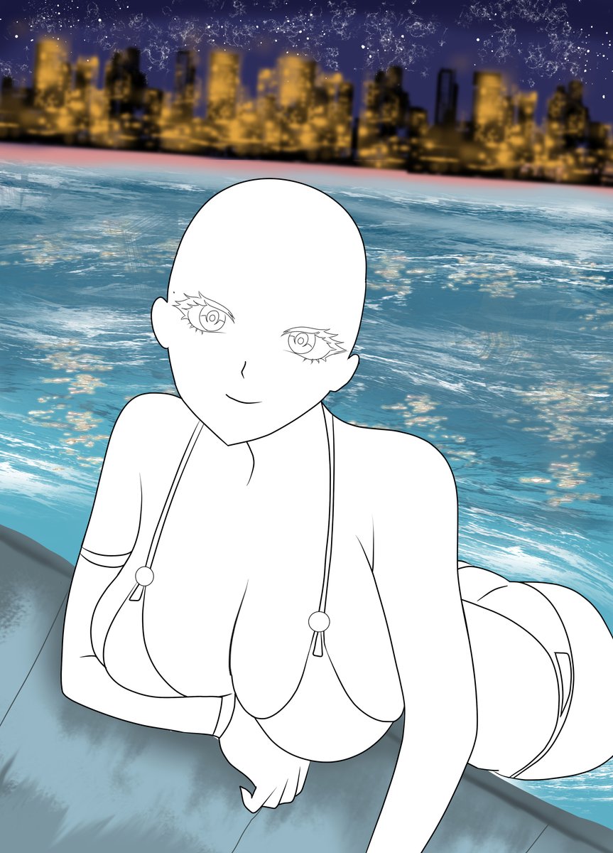 [ YCH ] A venda🥰 

Valor R$45 

Deixa flopa não 😔