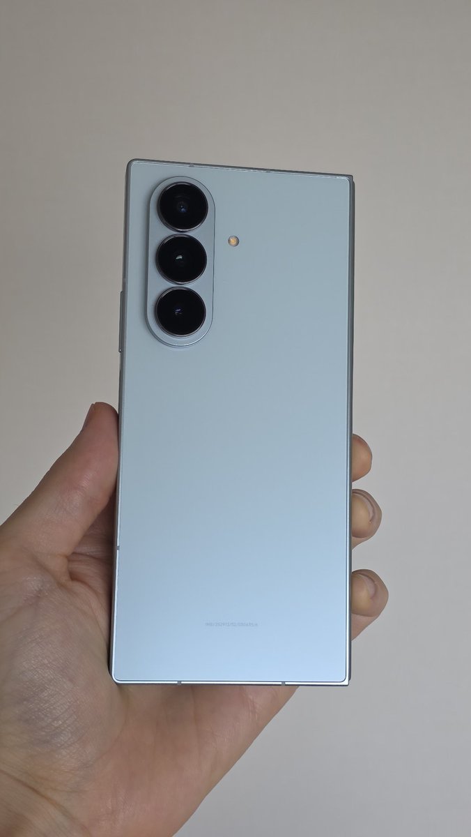 Galaxy Z Fold 7 届いた〜！ ミントどんな色か分かんなかったけど