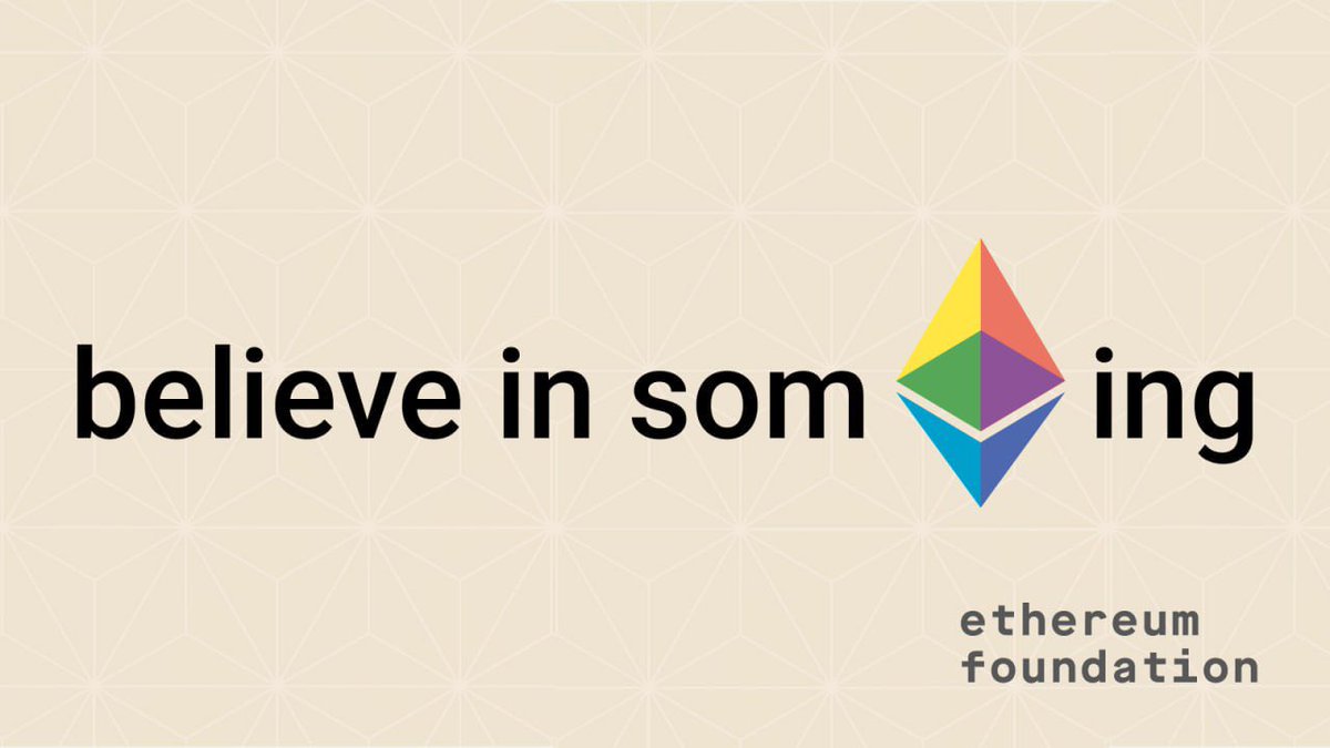 以太坊 10 周年纪念 NFT
免费、限时、不限量
不打不是 E 卫兵

ethereum.org/en/10years/

马上 13 万持有者了
印象中 The Merge 的时候也打过类似的 NFT
真的只是纪念