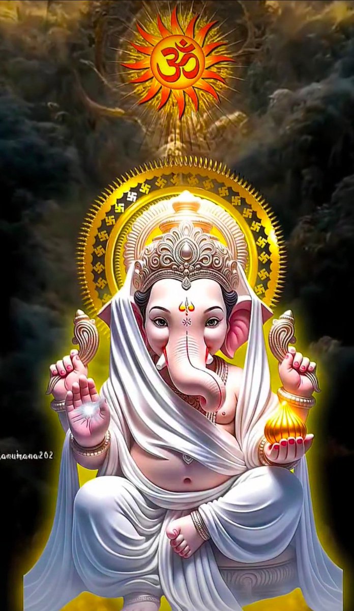 प्रातः काल श्री गणेश जी महाराज के 
श्री चरणों में हाजिरी लगाइए 
🚩🙏