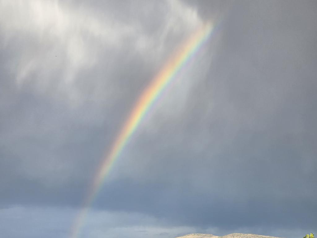 Over the rainbow 🌈 #Nevada