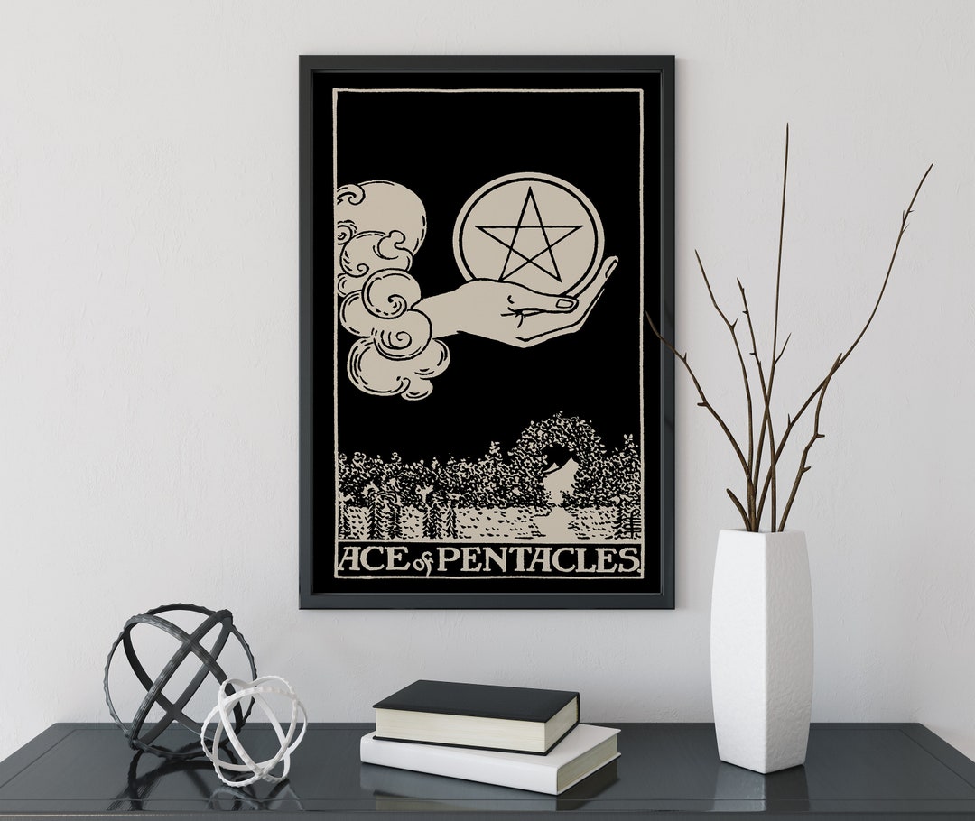 SerenitySpaGift's tweet image. Ace of Pentacles- Tarot Card Print - The Ace of Pentacles Card Poster, No Frame by Printagrams etsy.com/listing/773157… #Tarot #AceOfPentacles #TarotCard #EtsyShop #DigitalPrints