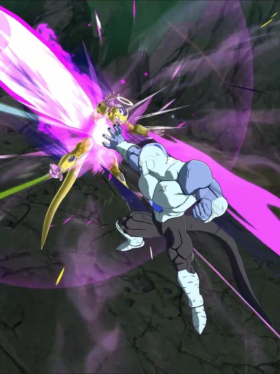 Dondre__'s tweet photo. @DB_Legends Please restore Frost's inverted colours on his cover change to how it was in the initial trailer. I already purchased 2 houses worth of CCs (Chrono Crystals) in anticipation of this animation #FrostFans https://t.co/5ubTSR88tK