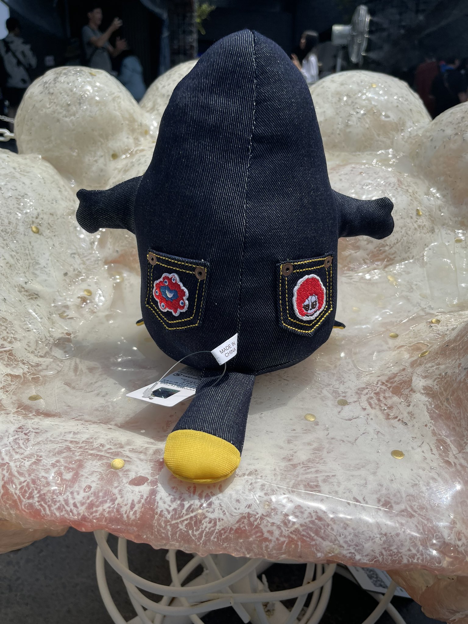 大阪万博 イコちゃんベティスミス ぬいぐるみ 万博 黒 ミャクミャク