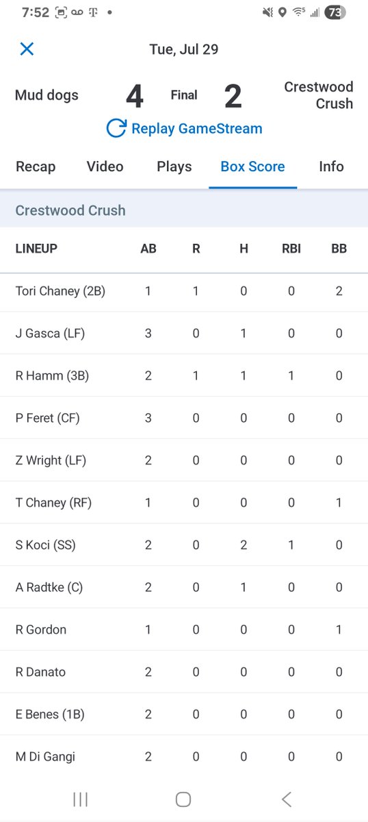 Crestwood Collegiate League tweet media