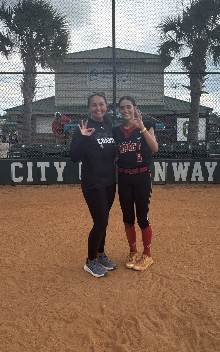 Emmie Fratesi (@emmief2027) on Twitter photo Had a great 2-day camp <a href="/CoastalSoftball/">Coastal Carolina SB</a> with incredible instruction from <a href="/coach_kgreen/">Kelley Green</a> <a href="/amanda_daneker/">Amanda Daneker-McMahon</a> <a href="/kianarae20/">Kiana Quolas</a> <a href="/kass_smith14/">Kassidy Smith</a>. So much fun working with coaches and current players <a href="/LiviPayne2/">Livi Payne</a> and <a href="/emmaskovran/">Emma Skovran</a>. Can’t wait to come back.
<a href="/coachryancarver/">Ryan Carver</a>
<a href="/GAImpact09/">GeorgiaImpactLuckey/Carver09</a> Had a great 2-day camp <a href="/CoastalSoftball/">Coastal Carolina SB</a> with incredible instruction from <a href="/coach_kgreen/">Kelley Green</a> <a href="/amanda_daneker/">Amanda Daneker-McMahon</a> <a href="/kianarae20/">Kiana Quolas</a> <a href="/kass_smith14/">Kassidy Smith</a>. So much fun working with coaches and current players <a href="/LiviPayne2/">Livi Payne</a> and <a href="/emmaskovran/">Emma Skovran</a>. Can’t wait to come back.
<a href="/coachryancarver/">Ryan Carver</a>
<a href="/GAImpact09/">GeorgiaImpactLuckey/Carver09</a>