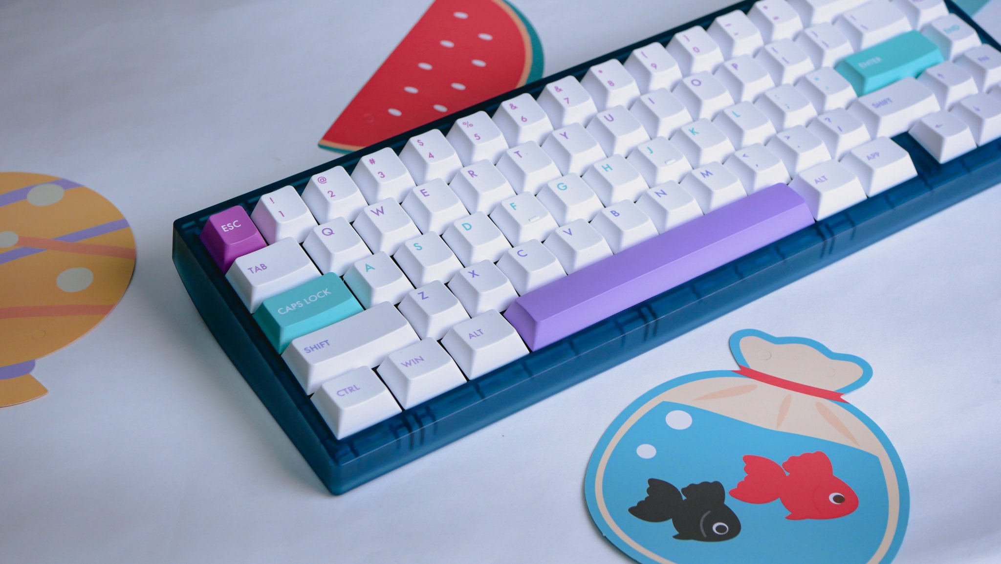 YASU様　キーポイント集をラミネート加工に変更 Amazon.co.jp: キーキャップ PBT 熱昇華 半透明プディング