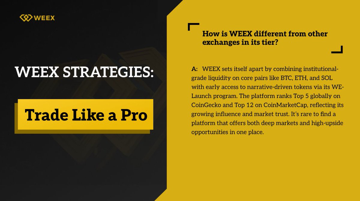 WEEX tweet media