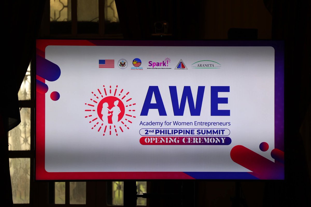 2nd Philippine Summit — Academy for Women Entepreneurs (AWE) 

Taos-pusong binabati ni Mayor Joy Belmonte ang halos 100 women entrepreneurs mula sa Quezon City, Bacolod, Baguio, Bohol, Manila, Puerto Princesa, at Zamboanga del Sur na kalahok sa ikalawang batch ng AWE.
