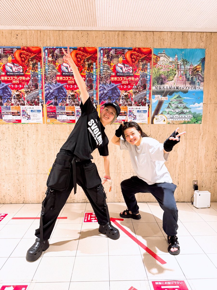 世界コスプレサミット日本代表選考会・公式アカウント(WCS JAPAN) (@wcs_jp_official) on Twitter photo WCS2025日本代表の #ぶるすぴ <a href="/BSpirit_24/">BlueSpirit!!/ WCS2025日本代表🇯🇵</a> の2人が名古屋入りしました!
8/3のワールドコスプレチャンピオンシップに向けて、全力で頑張ります🥳✨
#世界コスプレサミット2025 #WCS日本代表選考会 WCS2025日本代表の #ぶるすぴ <a href="/BSpirit_24/">BlueSpirit!!/ WCS2025日本代表🇯🇵</a> の2人が名古屋入りしました!
8/3のワールドコスプレチャンピオンシップに向けて、全力で頑張ります🥳✨
#世界コスプレサミット2025 #WCS日本代表選考会