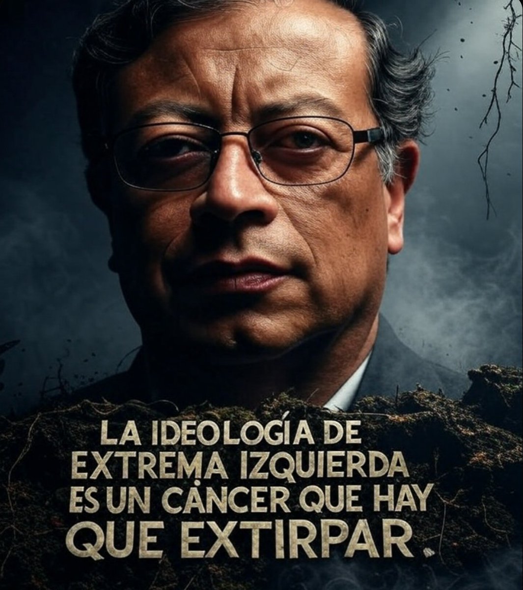 <a href="/petrogustavo/">Gustavo Petro</a> Esa ideología es el cáncer que debe ser eliminado.