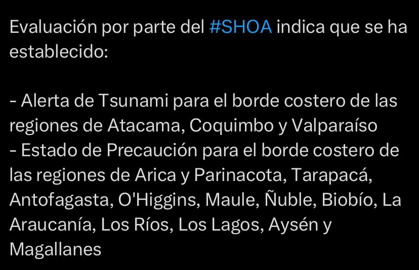🔹 Comunicado: Por orden del Sr. Comandante Juan Collao Pizarro, Decretar  “Acuartelamiento General Inmediato” para la totalidad de las compañías del Cuerpo de Bomberos de Coquimbo, para el 30 de Julio desde las 13:00 horas, A raiz de la Alerta de Tsunami para el borde costero.