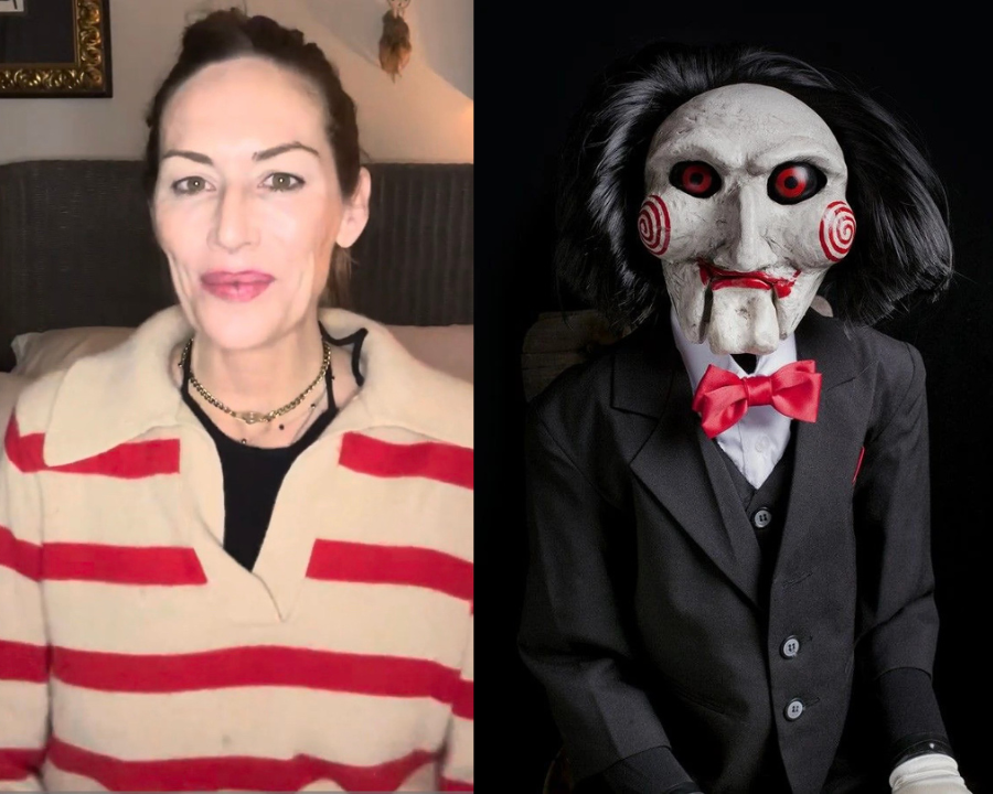 DOOM (@doomspayuh) on Twitter photo I would like to congratulate <a href="/ashleyvcummings/">Ashley Cummings Yoga</a> on becoming a FULL TIME JIG SAW IMPERSONATOR! A 3000 dollar a month apartment is pricey when you have no skills, so an aging ghoul must do anything to get a buck! I would like to congratulate <a href="/ashleyvcummings/">Ashley Cummings Yoga</a> on becoming a FULL TIME JIG SAW IMPERSONATOR! A 3000 dollar a month apartment is pricey when you have no skills, so an aging ghoul must do anything to get a buck!