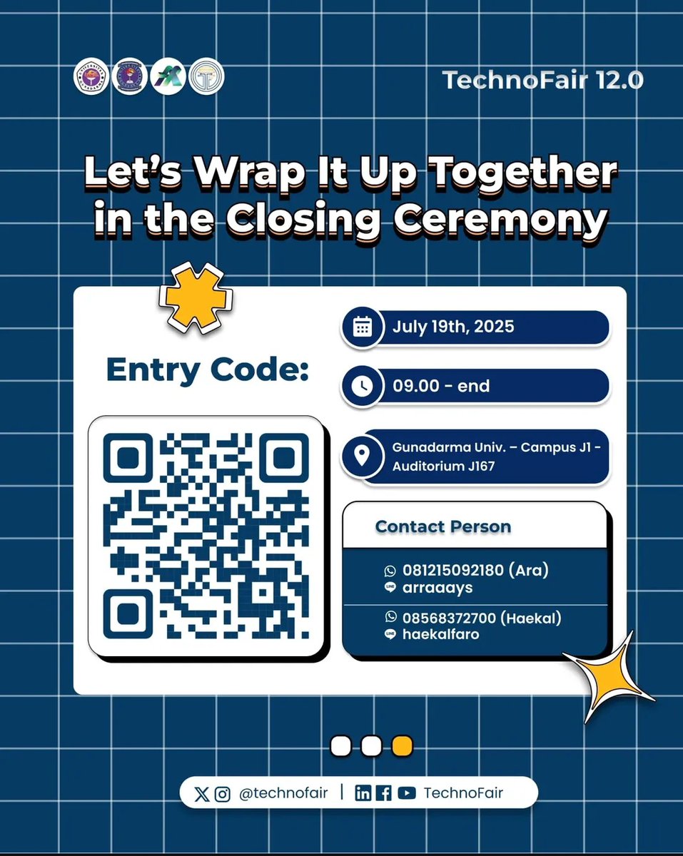 technofair's tweet photo. 👨‍💻 [PENGUMUMAN PEMENANG COMPETITIVE PROGRAMMING COMPETITION – TECHNOFAIR 12.0] 👩‍💻

Halo, Technoers! 👋 https://t.co/Sea2swiGKd