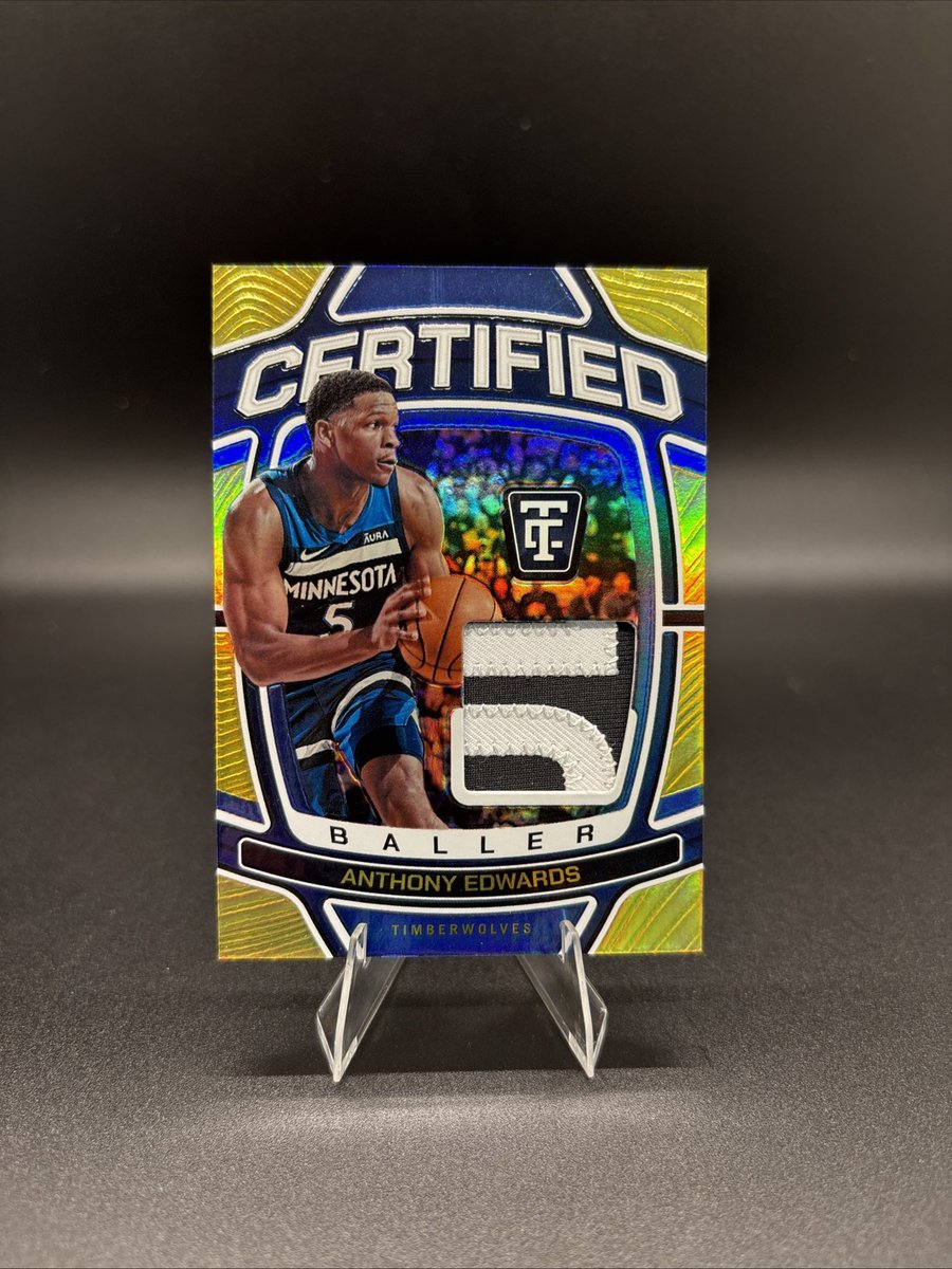 Austin_Smith83's tweet image. Ant GOLD Game Worn #d5/10 ($300)
💥 KABOOM 💥 ($400)
Wemby Blue White Hot /85 ($230)
Maxwell Checkeboard CASE HIT ($45)
All prices shipped BMWT
#thehobby #NbaCardsAddict