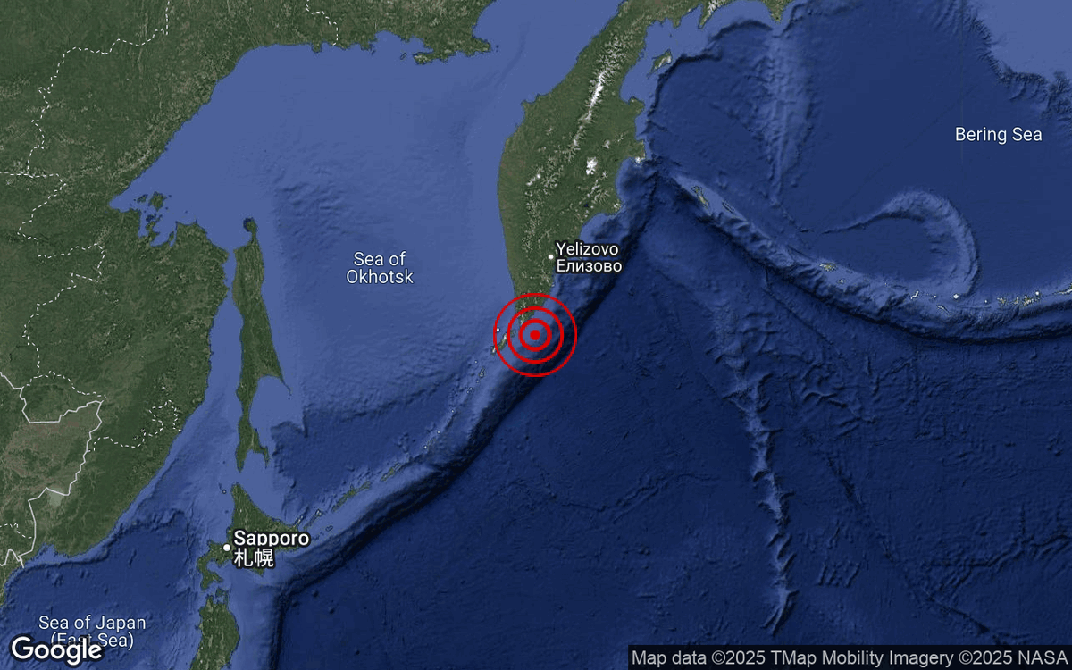 metmalaysia's tweet photo. Gempa bumi kuat M6.0 telah berlaku di Kepulauan Kuril pada pukul 10:30 pagi, 30 Julai 2025. Pusat gempa bumi tersebut terletak 50.7° Utara dan 157.6° Timur dengan kedalaman 10 km. 269km Selatan dari Petropavlovsk Kamchatskiy,Russia.Tiada ancaman tsunami kepada Malaysia. https://t.co/1pVtCoBrZ7