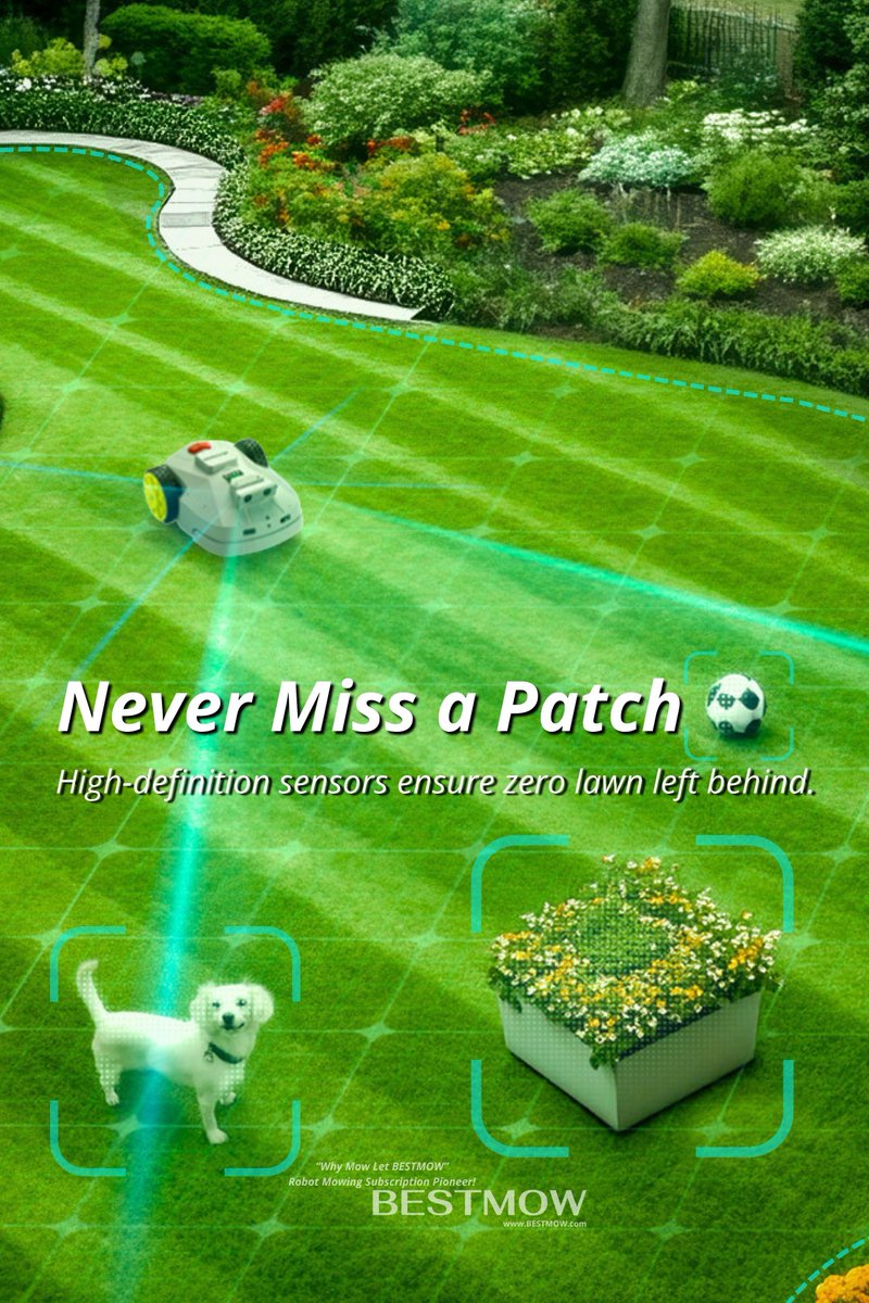bestmowrobot's tweet image. Missed patches? Gone.
BESTMOW hits every inch, avoids pets &amp;amp; toys.
Try the smart way to mow: bestmow.com
#robotmower #lawntech