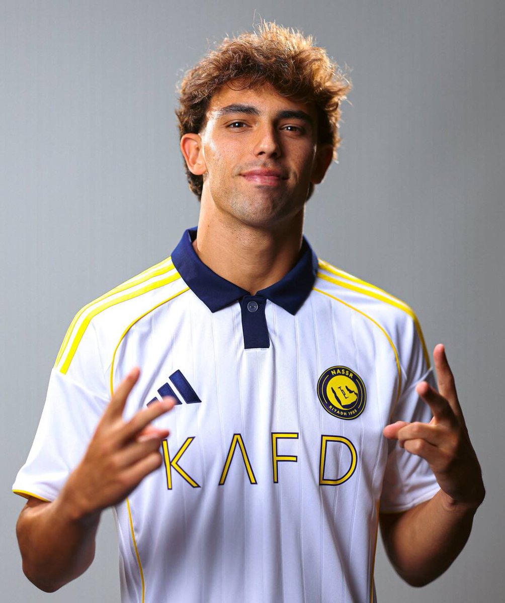 #النصر_إلى_الابد 
#النصر_تولوز 
- جواو فيلكس اساسياً اليوم امام تولوز 🤩💛!!!!