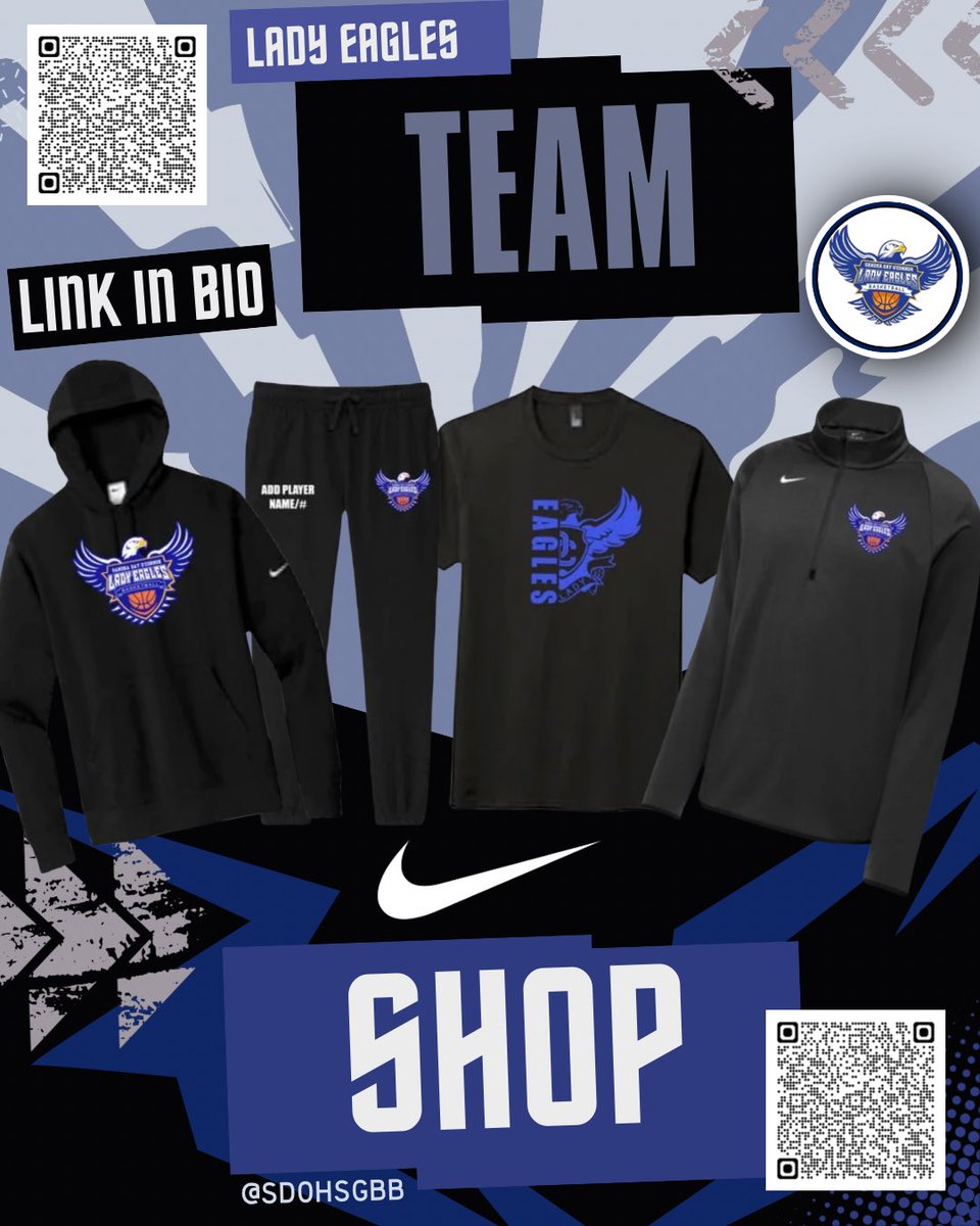 Our Lady Eagles Team Shop is officially open…Scan QR code or click on link in bio for more!!!

Get prepared for the school year &amp; this upcoming season with a variety of gear for the entire family 🏀

Show up &amp; show out #TheOCWay
