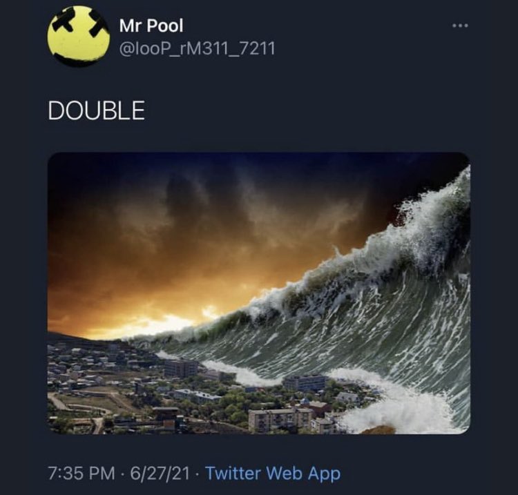 Tsunami Warning in LOS ANGELES! 

MrPool
6/27/21 

DOUBLE
