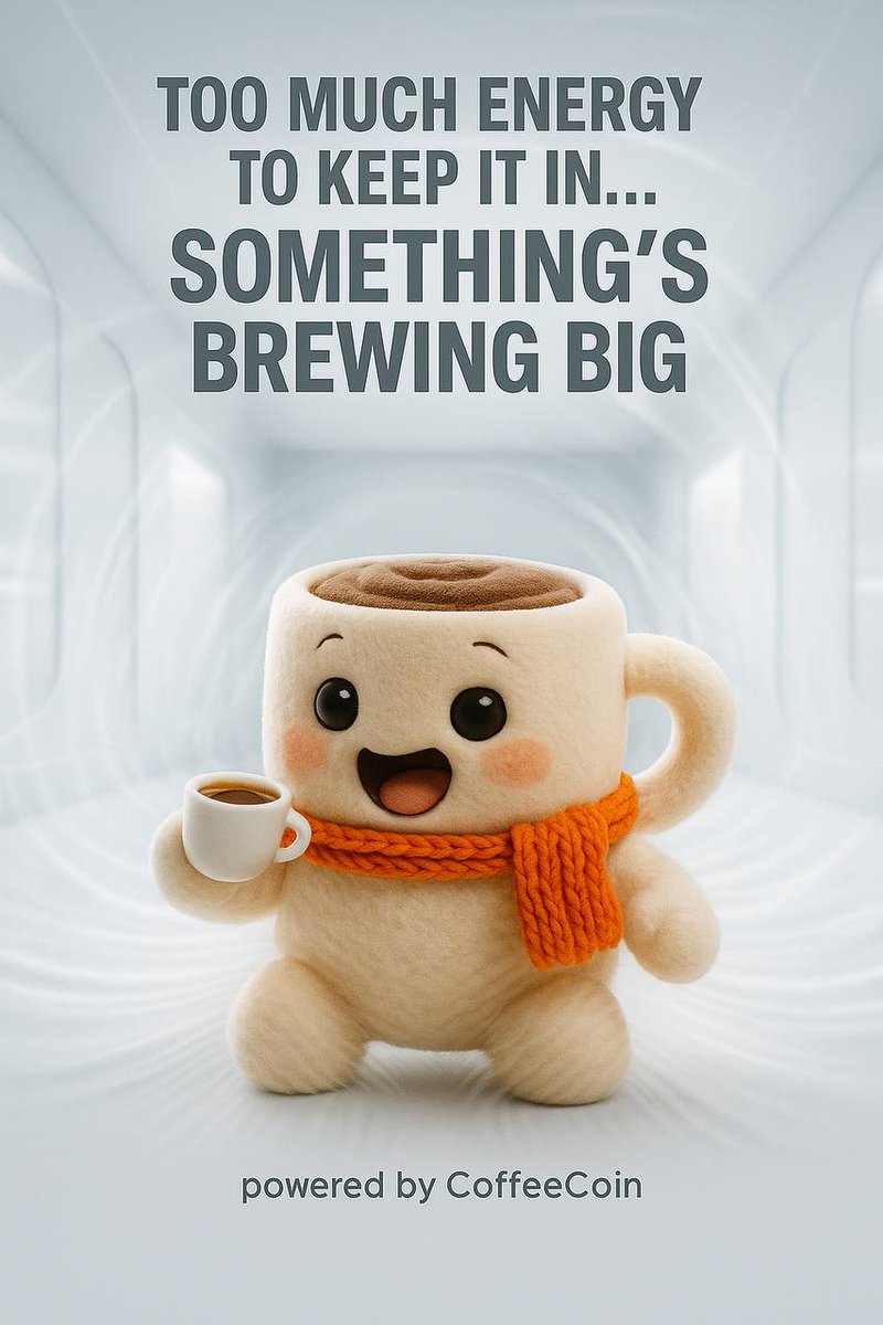 we got another secret to soon reveal on the timeline 🤫

stay tuned #coffeecoin friends! 

see you all tomorrow 😴