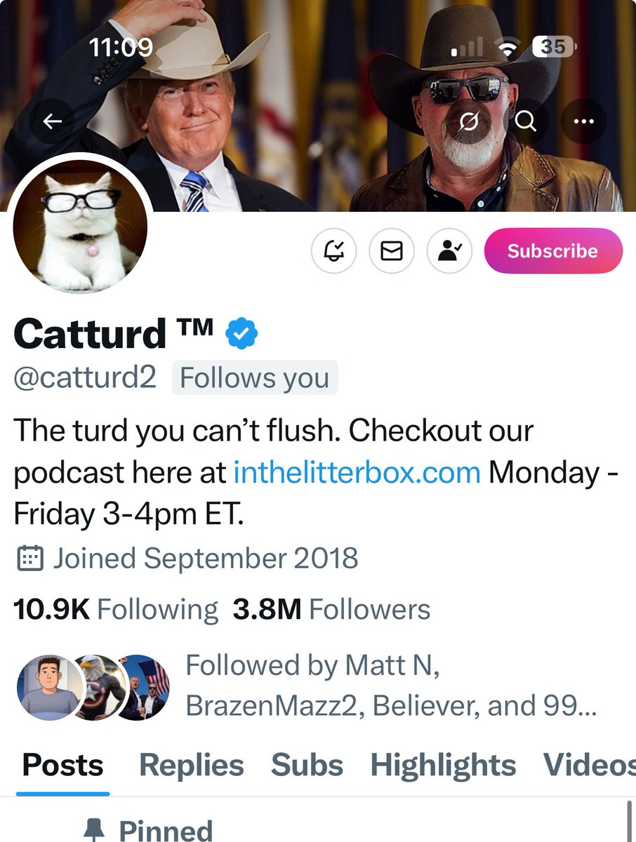 OMG 😳 I am stoked!! One of my favorite people on here is  following me!! ⁦<a href="/catturd2/">Catturd ™</a>⁩ u rock!!   Thank u 🙏!!  It’s an honor.  Now queue the liberals mocking me and you in 3,2.1…..