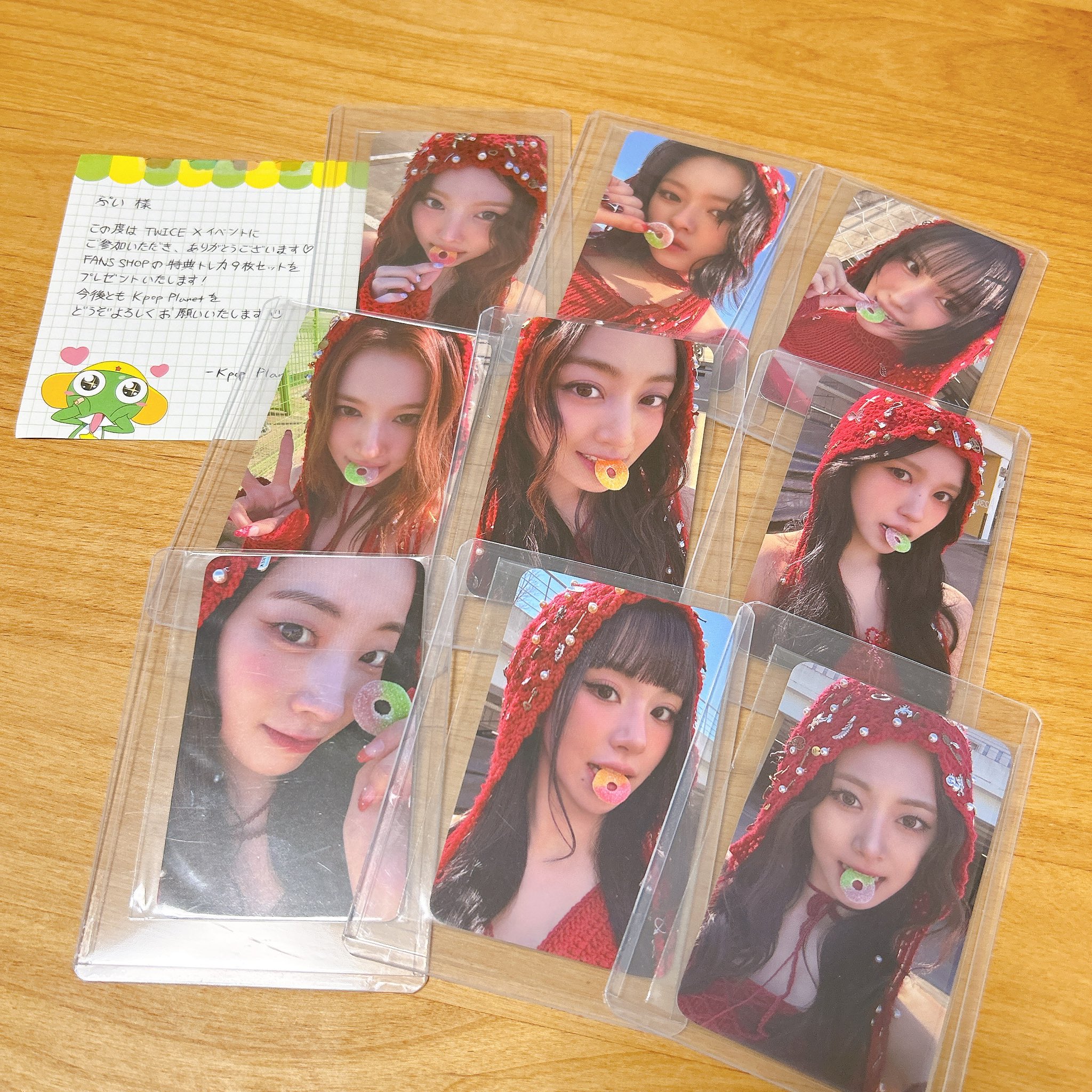 【匿名配送】TWICE×AUBE コラボ トレカ オーブ レア コンプ TWICE サナ AUBE トレカ - メルカリ