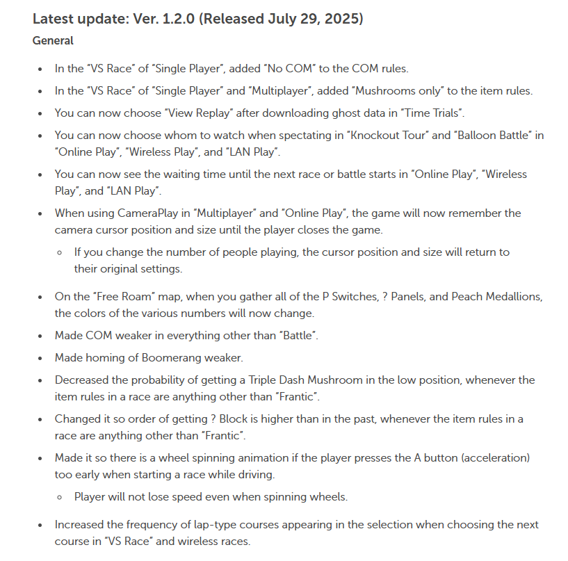 Mario Kart World saved