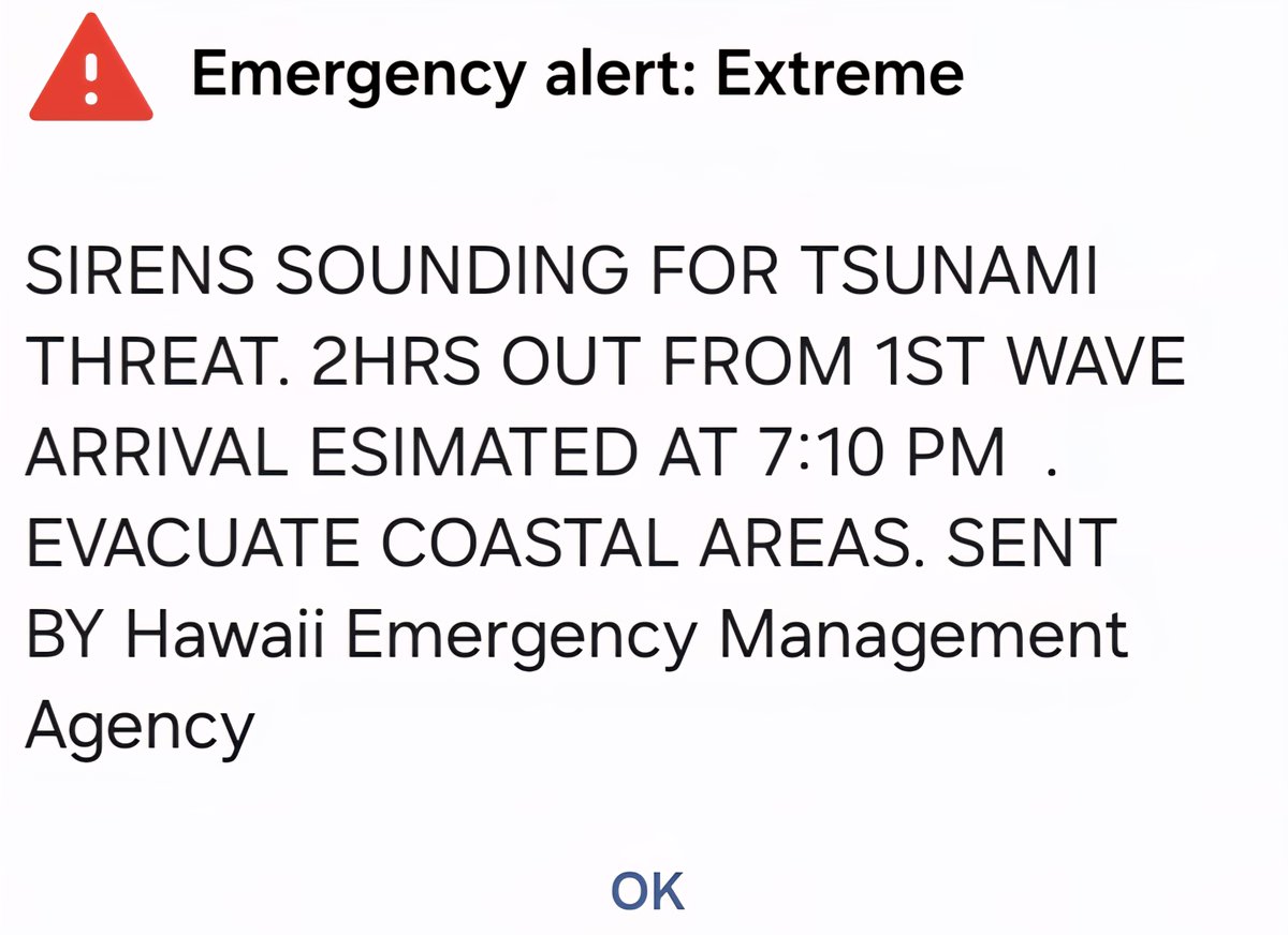 chasha2020's tweet photo. 2 hours out of Tsunami on Maui https://t.co/hKCwuhazCM