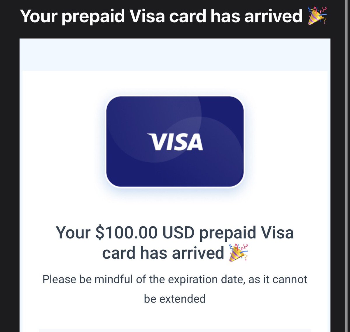 GIFT CARDS ARE WORKING AGAIN OMG 🚨

RT THIS AND FOLLOW 

SO WE CAN DM YOU THE METHOD TO GET THESE FREE VISA GIFT CARDS