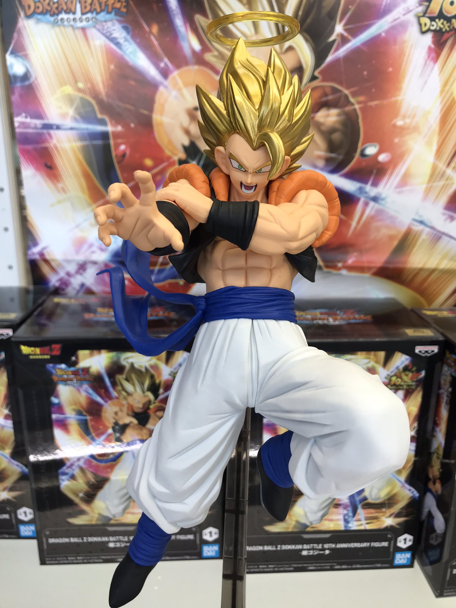 ドラゴンボール　ベジゴジ ドッカンバトル 10周年 ドラゴンボールZ フィギュア 超ベジット