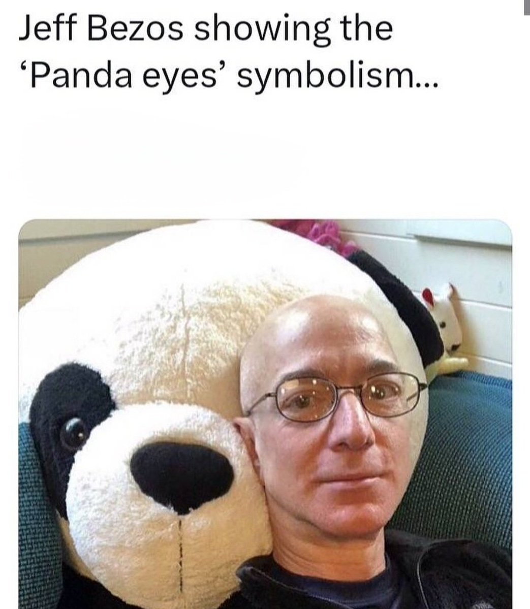 They aren't randomly taking pictures or making appearances with Panda costumes, masks, and stuff animals